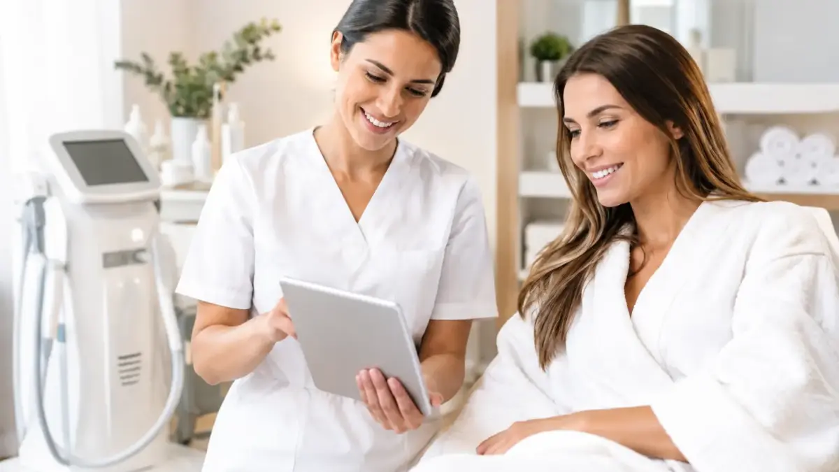 Assistenza post vendita per centri estetici