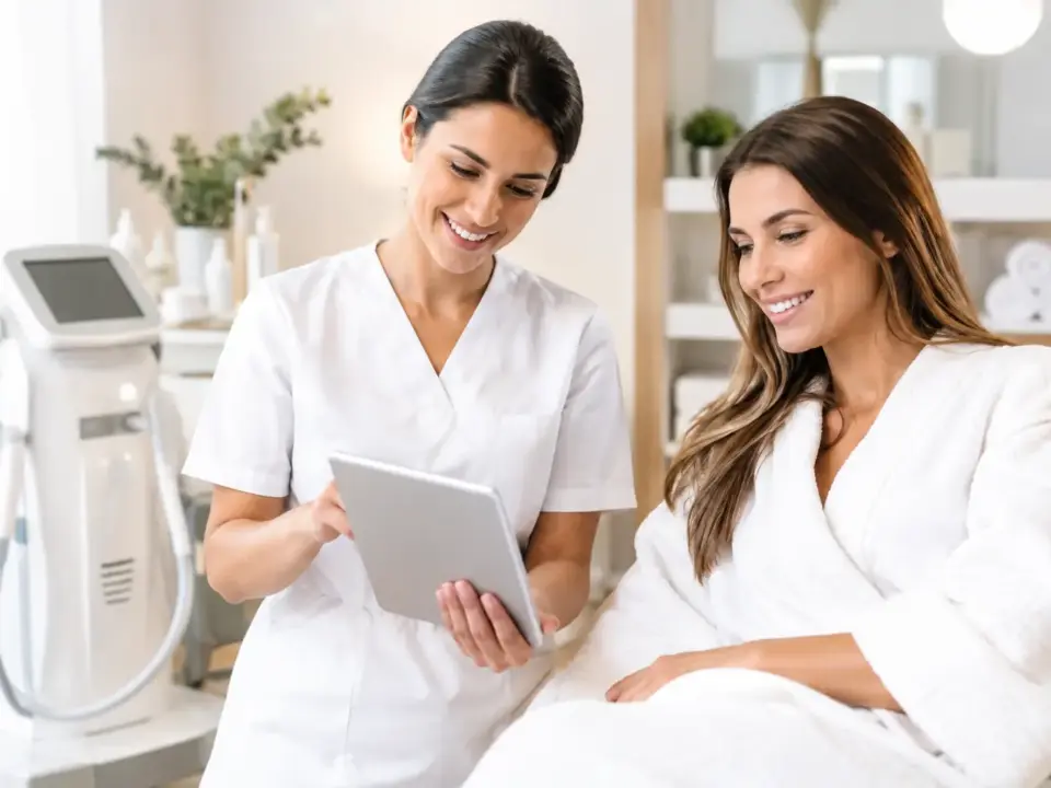 Assistenza post vendita per centri estetici
